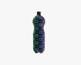Plastic Water Bottle Mockup 12 3D 모델 
