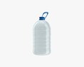 Plastic Water Bottle Mockup 19 3D модель