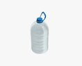 Plastic Water Bottle Mockup 19 3Dモデル