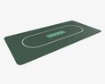 Playing Cards Poker Table Mat 3D-Modell