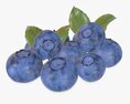 Blueberries Modelo 3d