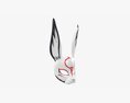 Rabbit Festive Face Mask 3D модель