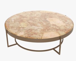 Round Coffee Table Modello 3D