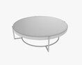 Round Coffee Table 3D 모델 