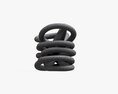 Round Formal Shoelaces Bundle 01 3Dモデル