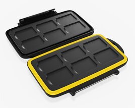 SD Memory Cards Carrying Case 3D模型