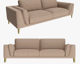 Sleeper Style Sofa 3D model