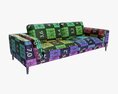 Sleeper Style Sofa Modèle 3d