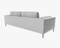Sleeper Style Sofa 3D模型