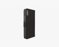 Smartphone In Flip Wallet Case 01 Modello 3D