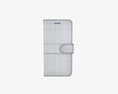 Smartphone In Flip Wallet Case 01 3D модель