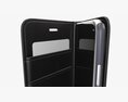 Smartphone In Flip Wallet Case 03 3d model