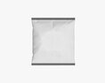 Snack Package Square Mockup 02 3D 모델 