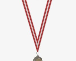 Sports Medal Mockup 03 Modèle 3D