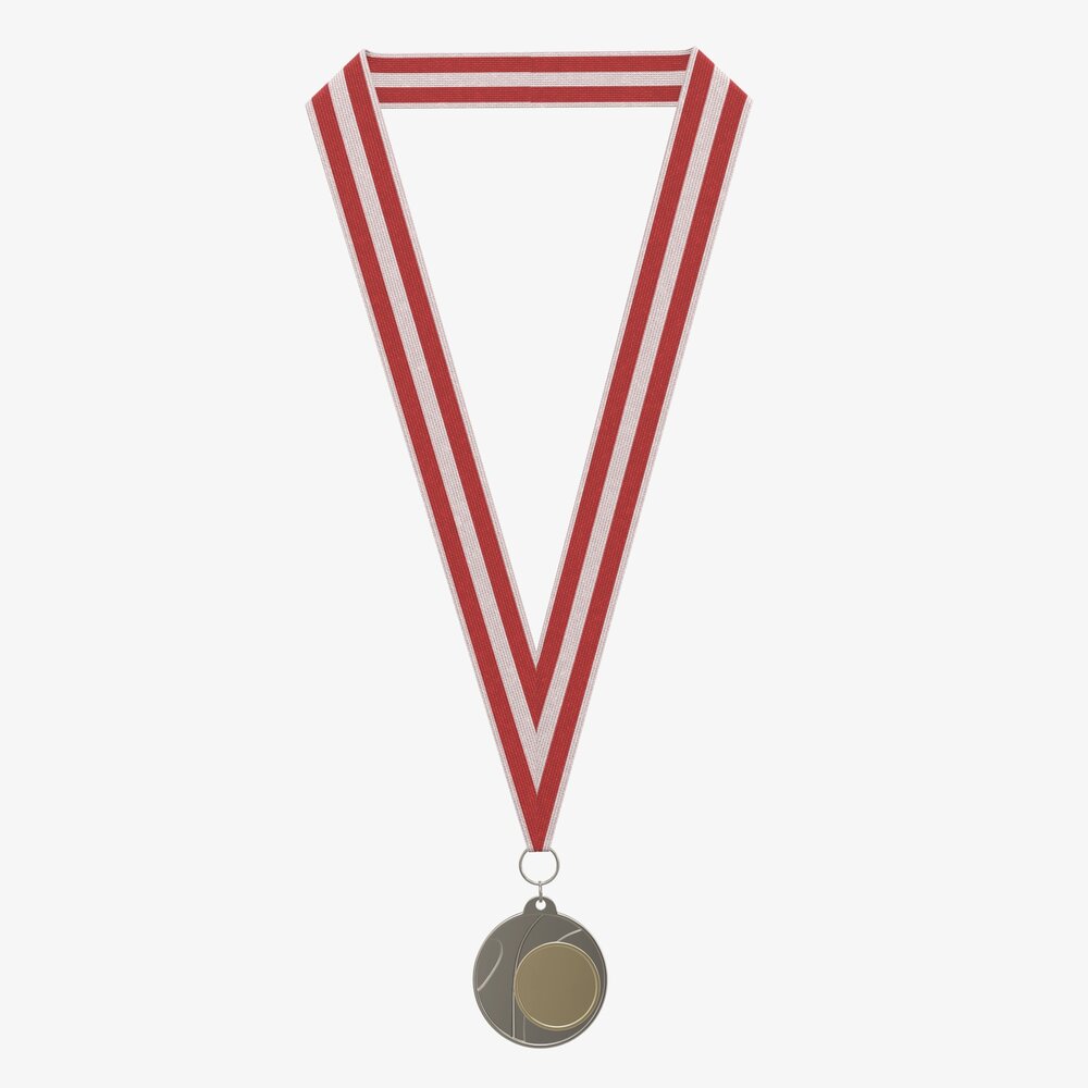 Sports Medal Mockup 03 Modèle 3D