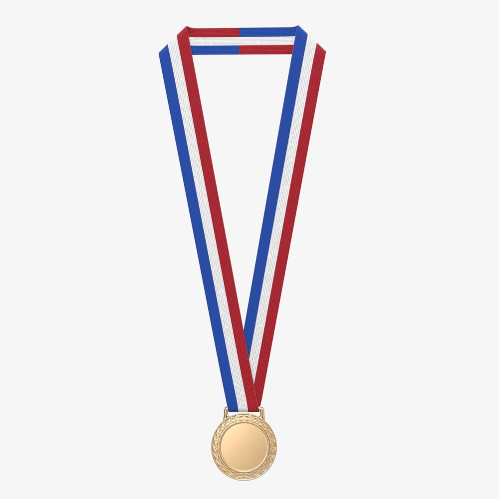 Sports Medal Mockup 06 Modèle 3D