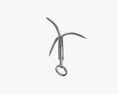 Stainless Steel Grappling Hook Modèle 3d