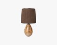 Table Lamp With Shade 01 3D 모델 