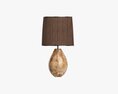 Table Lamp With Shade 01 3d model