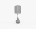 Table Lamp With Shade 02 3D-Modell
