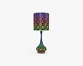Table Lamp With Shade 02 3d model