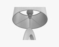 Table Lamp With Shade 04 3D-Modell