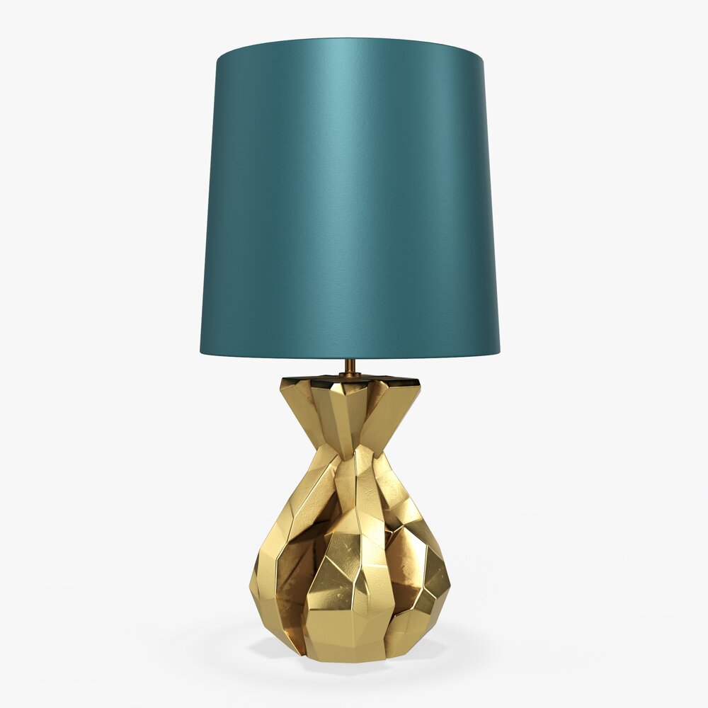 Table Lamp With Shade 06 Modèle 3D