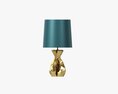 Table Lamp With Shade 06 3d model