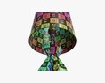 Table Lamp With Shade 06 3D-Modell