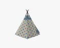 Tepee Tent For Kids 3D 모델 