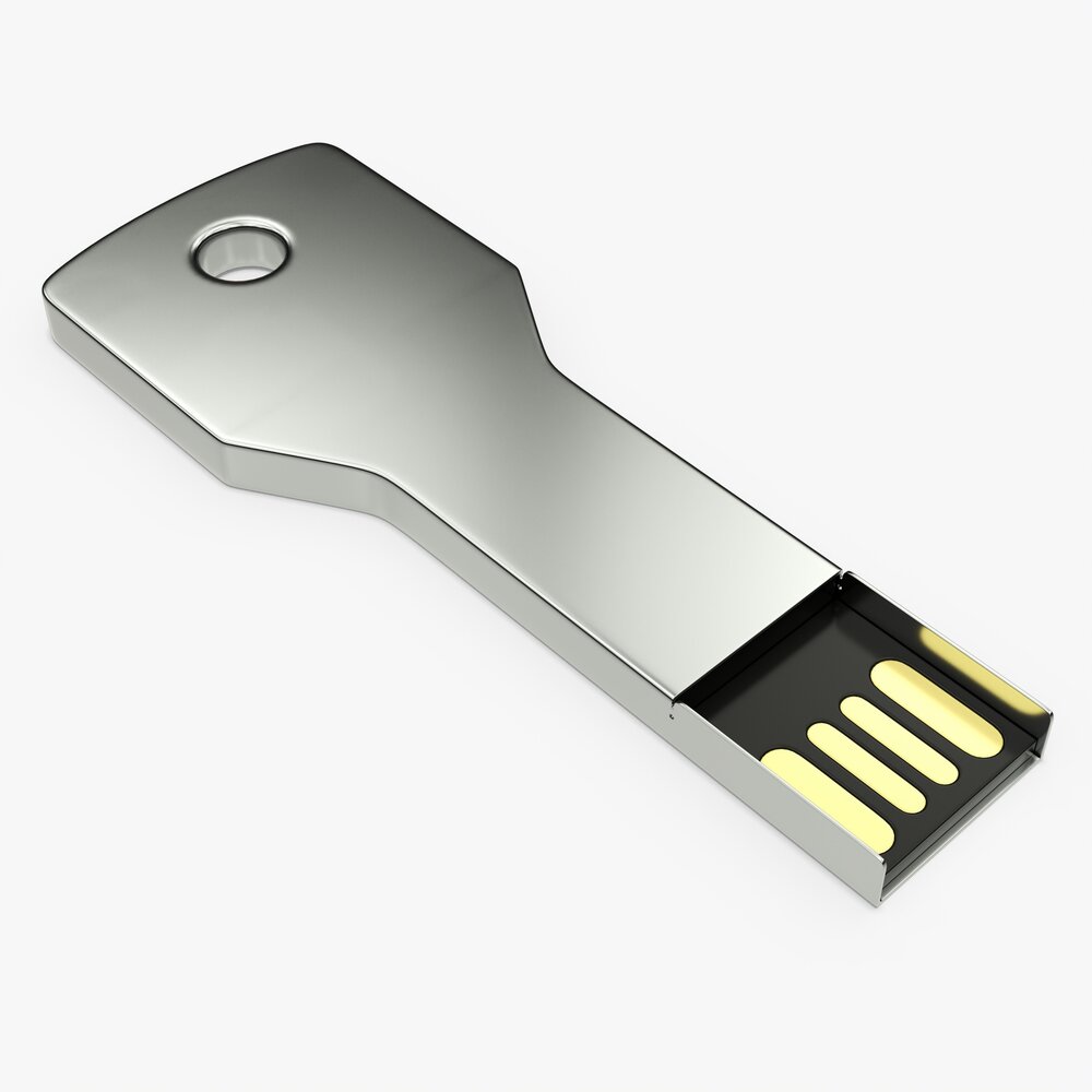 USB Flash Drive 04 3D model
