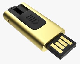 USB Flash Drive 06 3D model