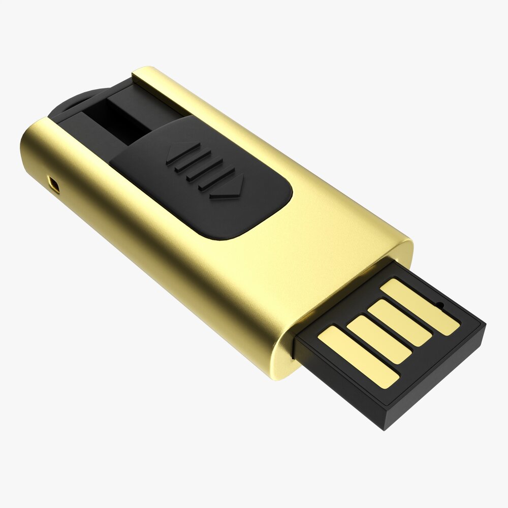 USB Flash Drive 06 3D-Modell