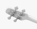 Acoustic 4-String Instrument 02 3D模型
