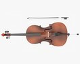 Acoustic Cello 3Dモデル
