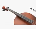 Acoustic Cello Modèle 3d