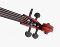 Acoustic Cello Red Modèle 3d