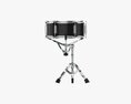 Acoustic Snare Drum On Stand 3D модель