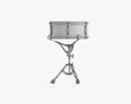 Acoustic Snare Drum On Stand Modelo 3D