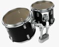 Acoustic Tom-Tom Drum Set 3Dモデル