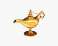Aladdin Magic Lamp 3D 모델 