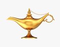 Aladdin Magic Lamp 3Dモデル