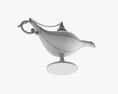 Aladdin Magic Lamp 3D 모델 