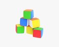 Baby Cubes Soft 3D-Modell