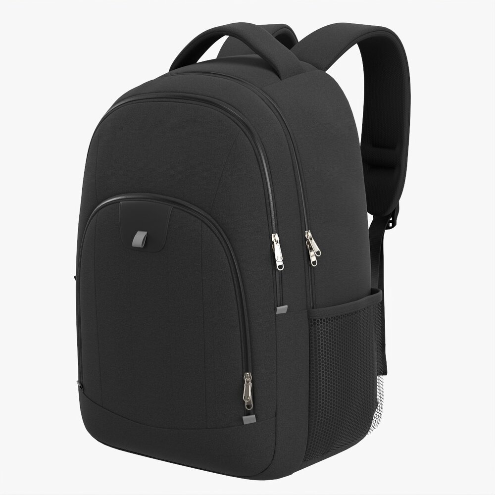 Backpack With Laptop Compartment 3D model