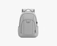 Backpack With Laptop Compartment 3D-Modell