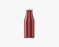 Barbecue Sauce In Glass Bottle 02 Modelo 3D