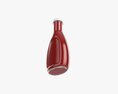 Barbecue Sauce In Glass Bottle 04 Modelo 3D