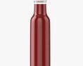 Barbecue Sauce In Glass Bottle 06 Modelo 3D