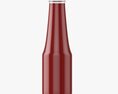 Barbecue Sauce In Glass Bottle 08 3D модель